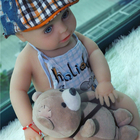 Mini Boy realista los 58cm juguetes infantiles de los niños de la muñeca del renacimiento de 23 pulgadas