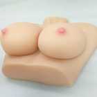 El sexo impermeable de la novedad del diseño juega Tits realistas suaves del pecho 3D