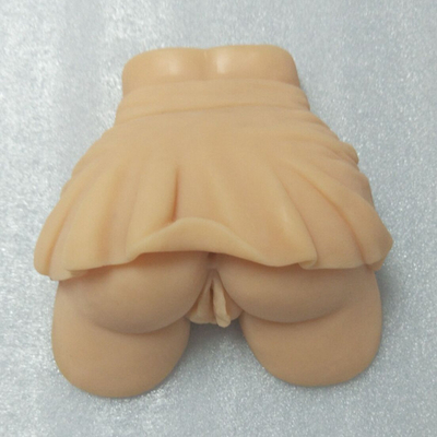 El sexo de la novedad de Mini Ass Pussy Fully Hygienic juega al Masturbator rosado de la falda